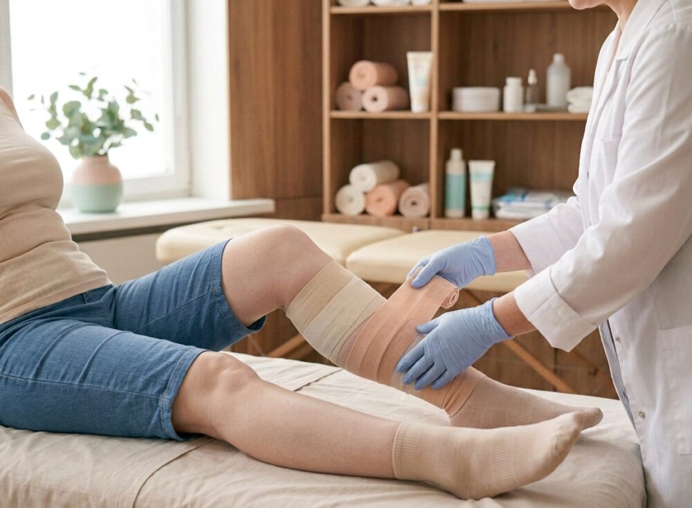 terapia compressiva para lipedema